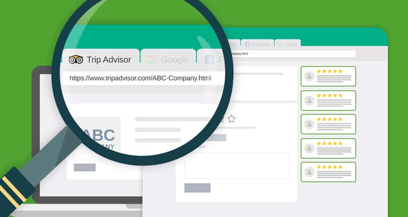 Trip Advisor Leave Review Setup Header