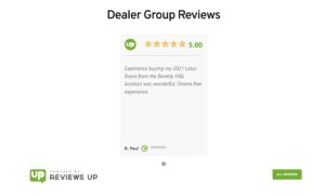 Horizontal Sliding Reviews Up Widget