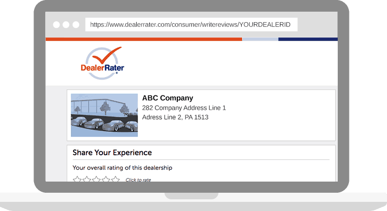 dealer rater info review graphic